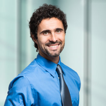 Smiling businessman